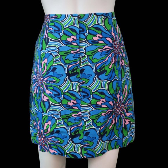 Lilly Pulitzer Floral Dress Rehearsal Roslyn Skirt - Picture 3 of 4